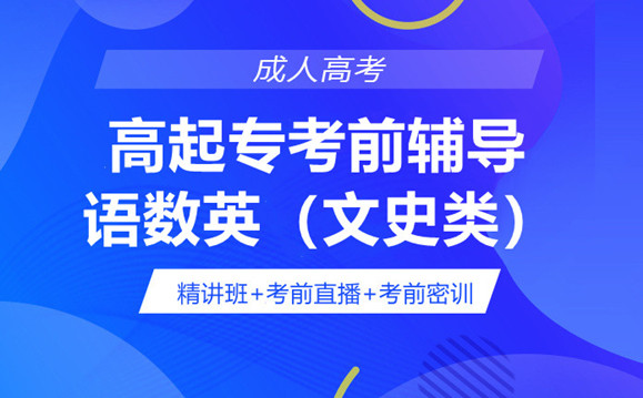 成人高考高起专文科（全科）【推荐】